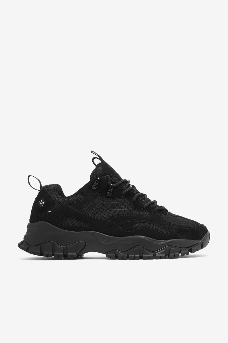 Black / Black / Metal Silver Men's Fila Ray Tracer Tr 2 Chunky Trainers | Fila Trainers | xDveqW67Bq