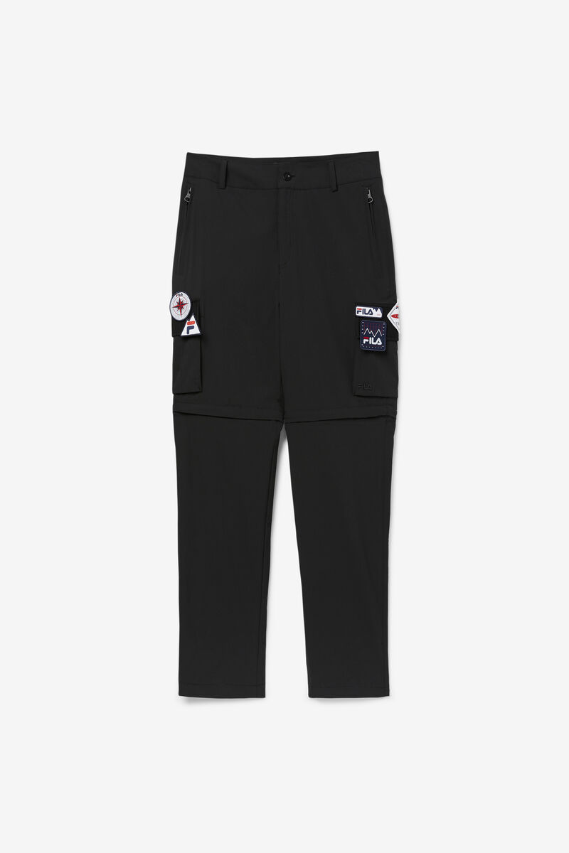 Black Men's Fila 3-in-1 Pant Pants | XLFjVesTFme