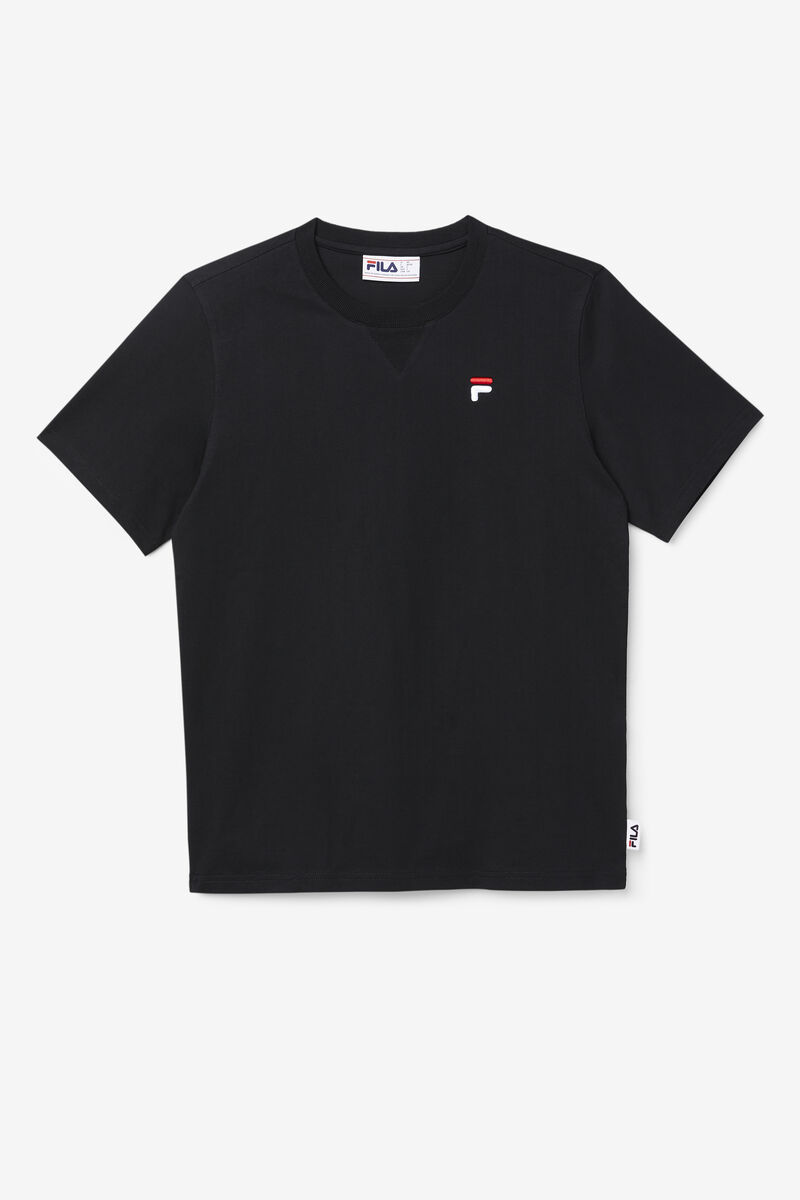 Black Men's Fila Derion T Shirts | K89wZgUne6A