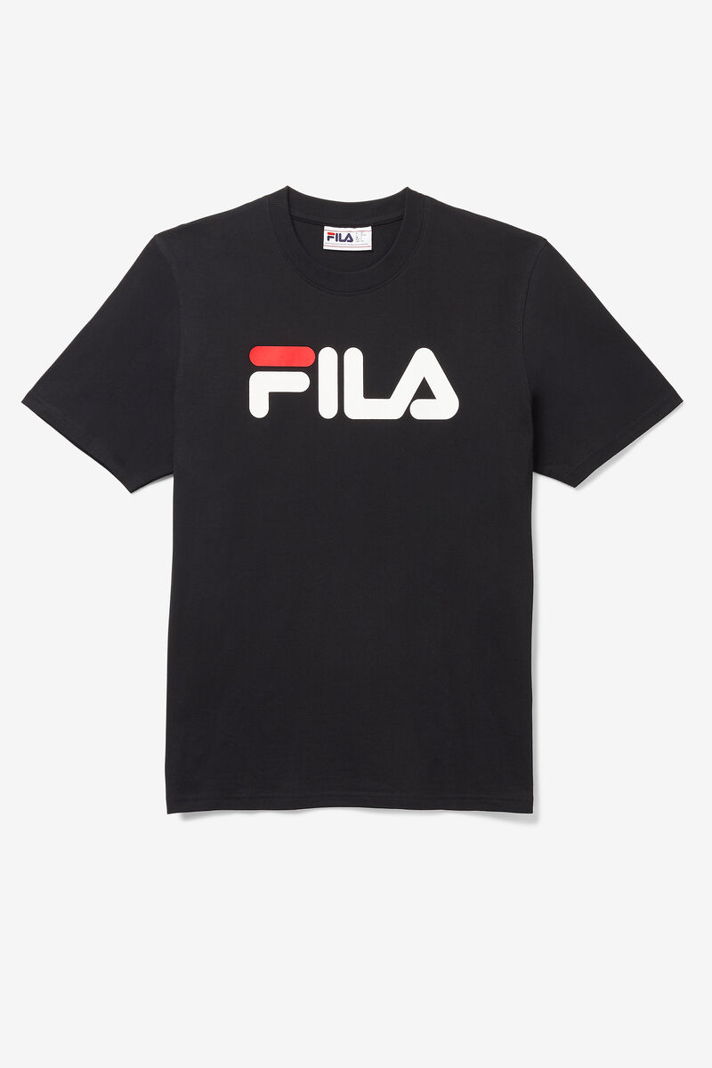 Black Men's Fila Eagle T Shirts | Sx9jtxqSzGy