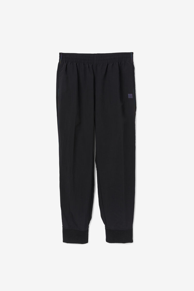 Black Men's Fila Harper Wind Pant Pants | Itrts3Dgq31