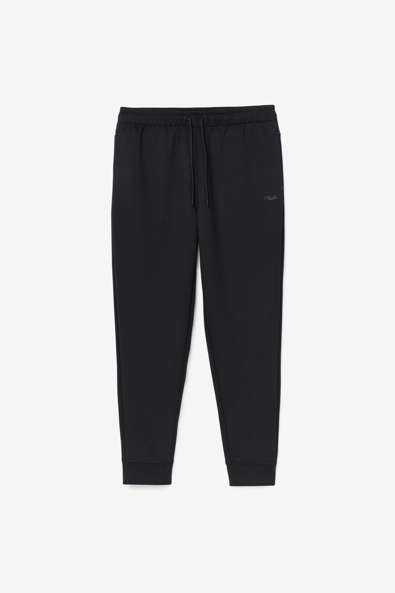 Black Men's Fila Himmat Jogger Pants | RXqFl5HNXEK