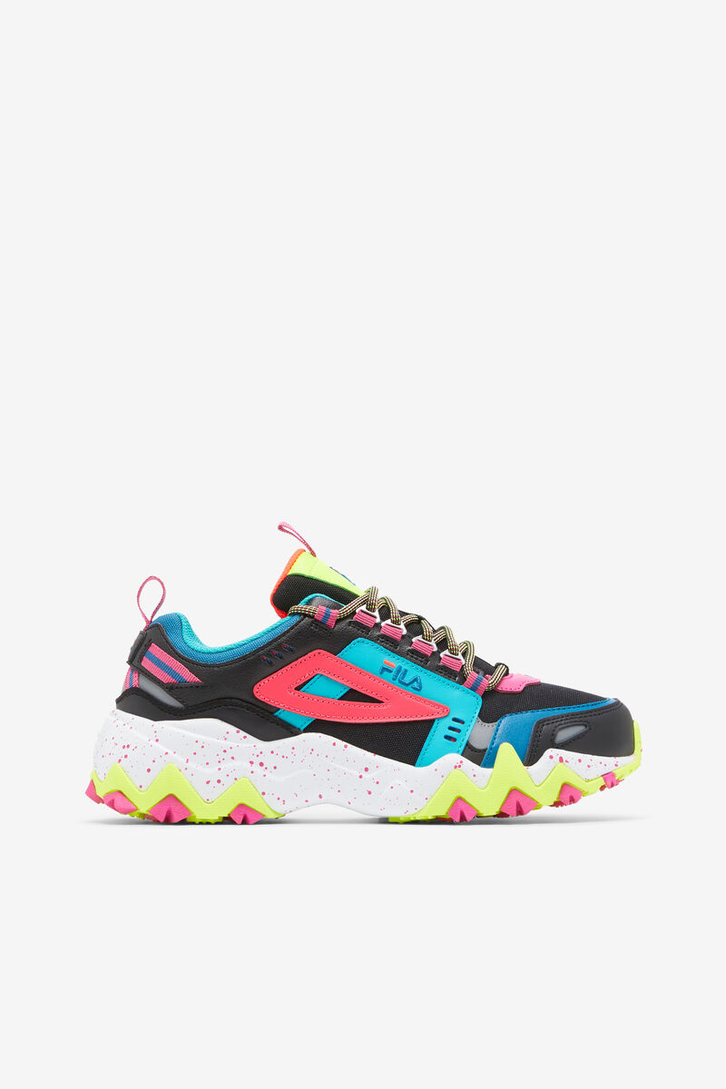 Black / Pink / Yellow Women's Fila Oakmont Tr Trainers | sw8zPC6nClR