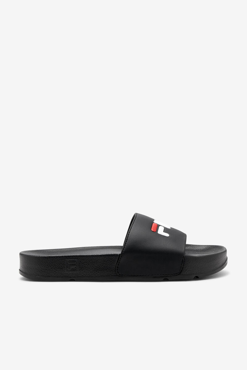 Black / Red / White Men's Fila Drifter Sandals | Hwtgzcs86HX