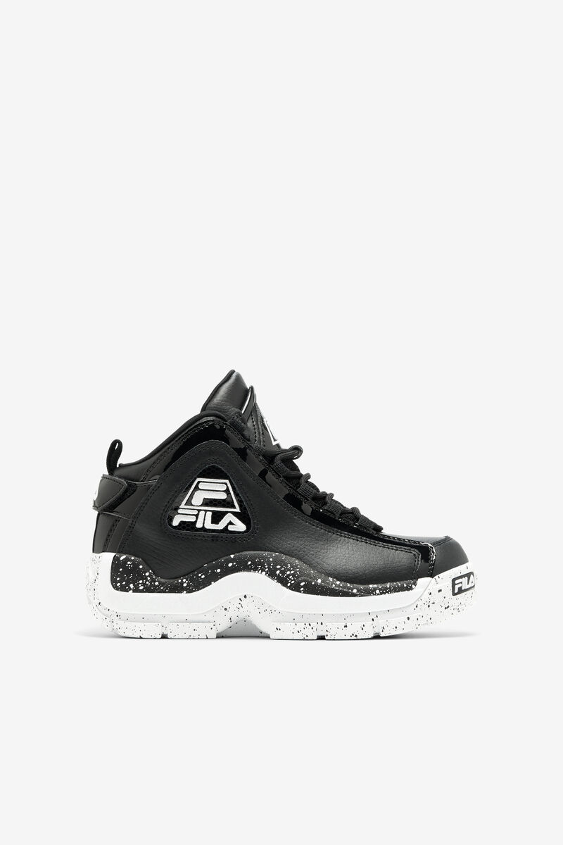 Black / White / Black Kids' Fila Little Grant Hill 2 Basketball Shoes | uBQLErmXBxZ