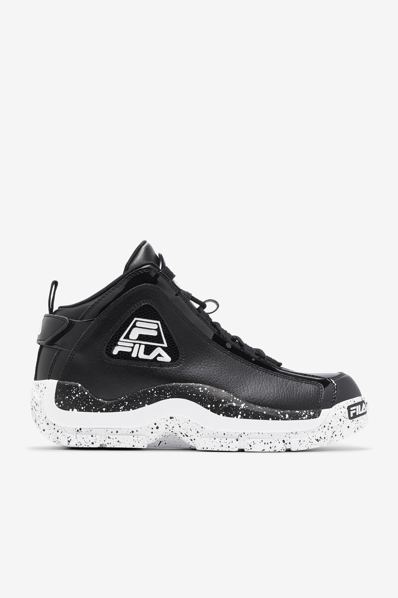 Black / White / Black Men's Fila Grant Hill 2 Basketball Shoes | hVkO8FPk918