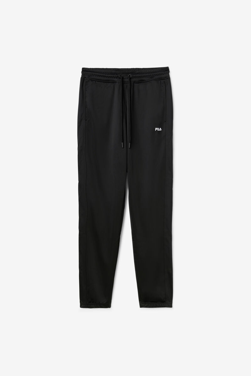 Black / White Men's Fila Nigeria Track Pant Pants | a7BflEJNSrb