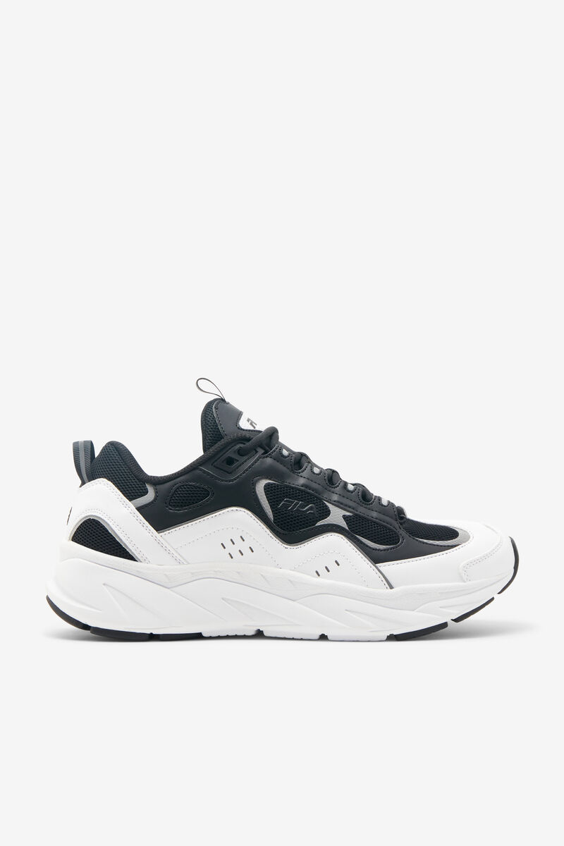 Black / White / Metal Silver Men's Fila Trigate - Trainers & Lifestyle | Fila Trainers | CelcEV7aZNa