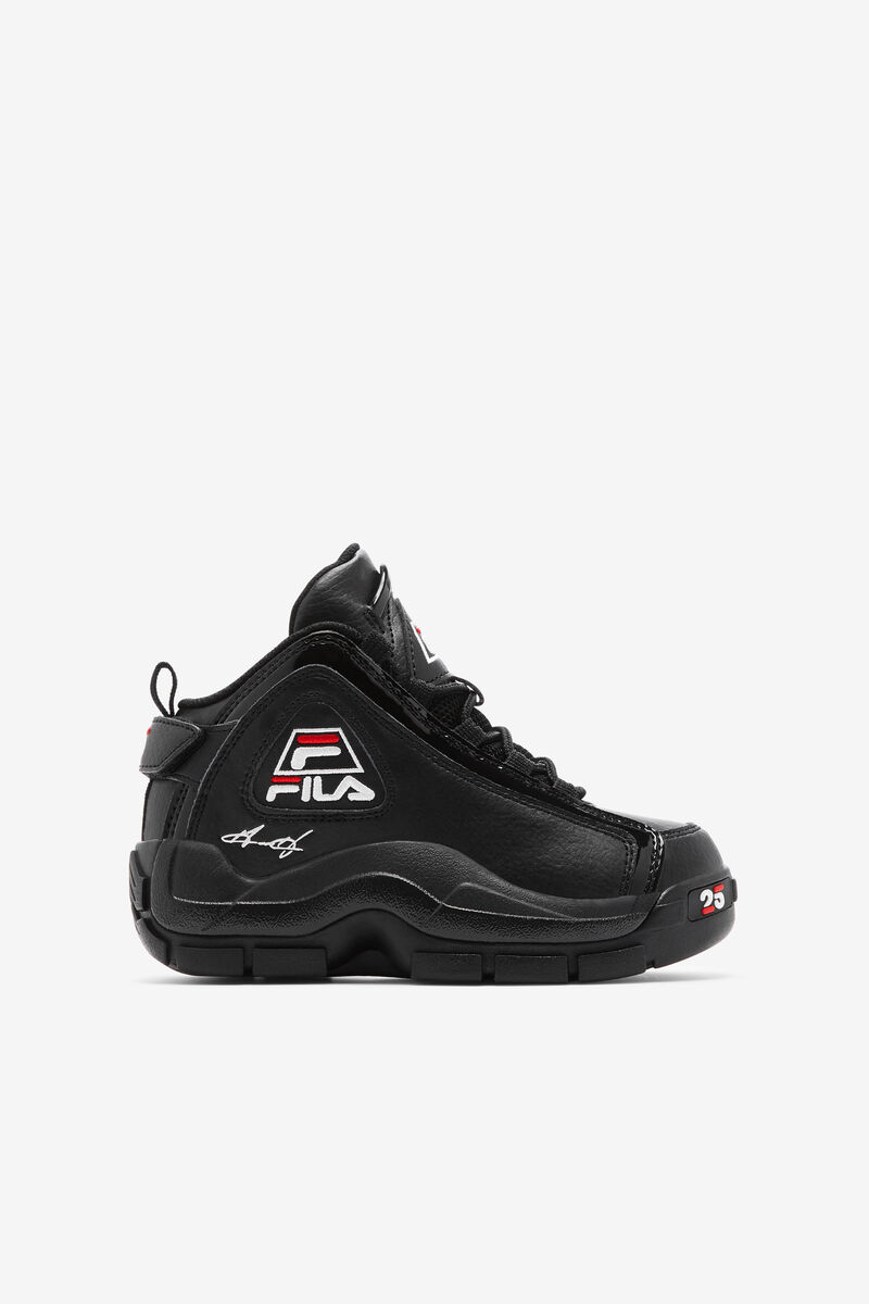 Black / White / Red Kids' Fila Big Grant Hill 2 25th Anniversary Edition Basketball Shoes | x823FQ2o