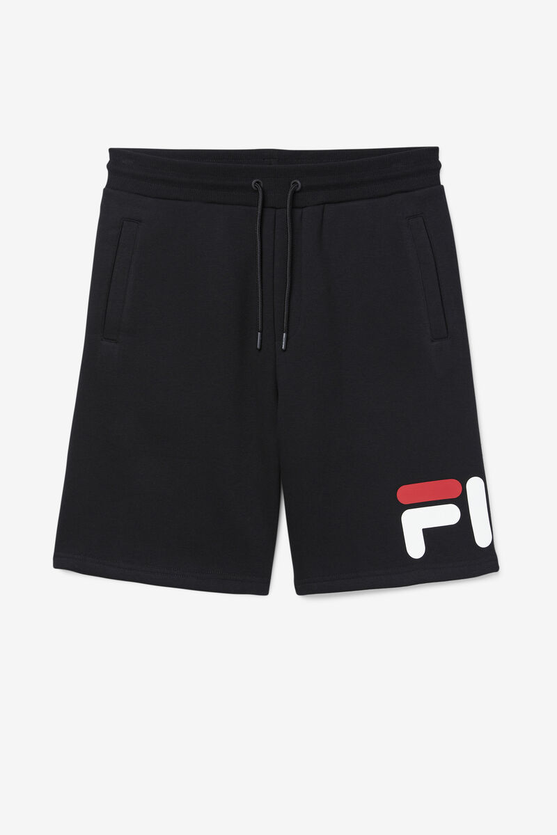 Black / White / Red Men's Fila Furzer Short Shorts | JRYodzZhYLV