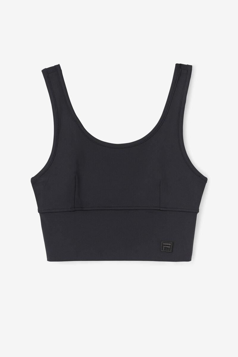 Black Women's Fila Kora Bra Top Sports Bra | dH45xO8coH3