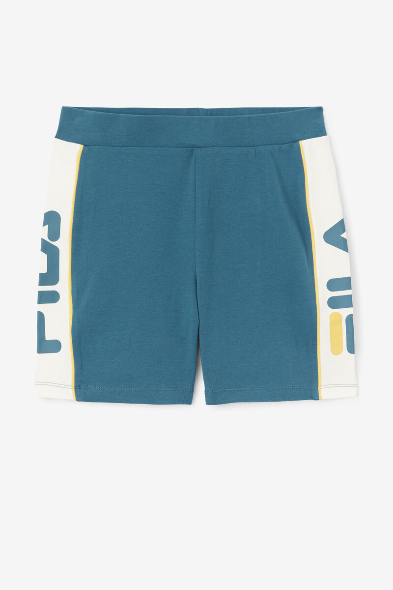 Blue Coral Women's Fila Davina Bike Short Shorts | pyVGcjftofU