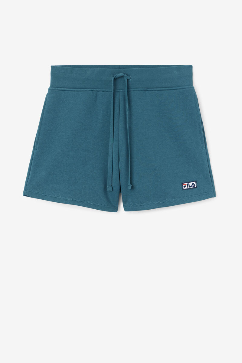 Blue Coral Women's Fila Diara High Rise Short Shorts | jVUnJtR5ptf