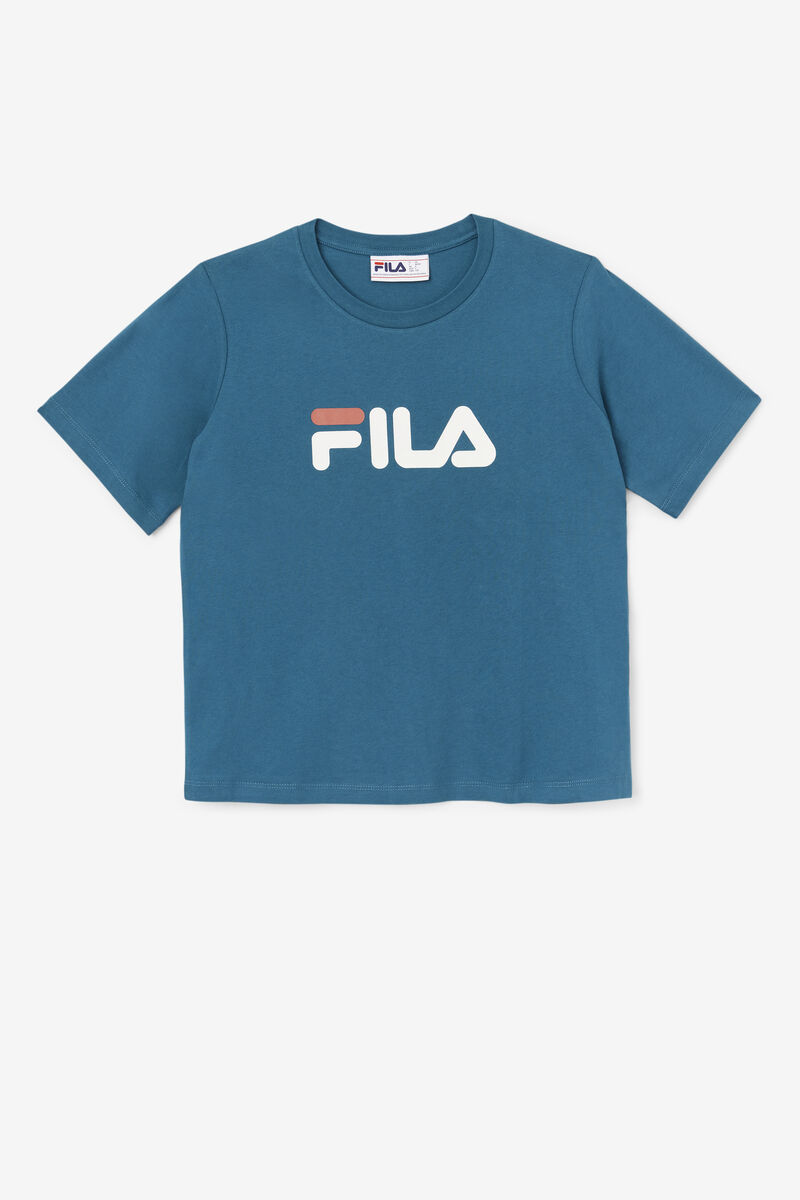 Blue Coral Women's Fila Thea T Shirts | 1bHzUucLRtZ