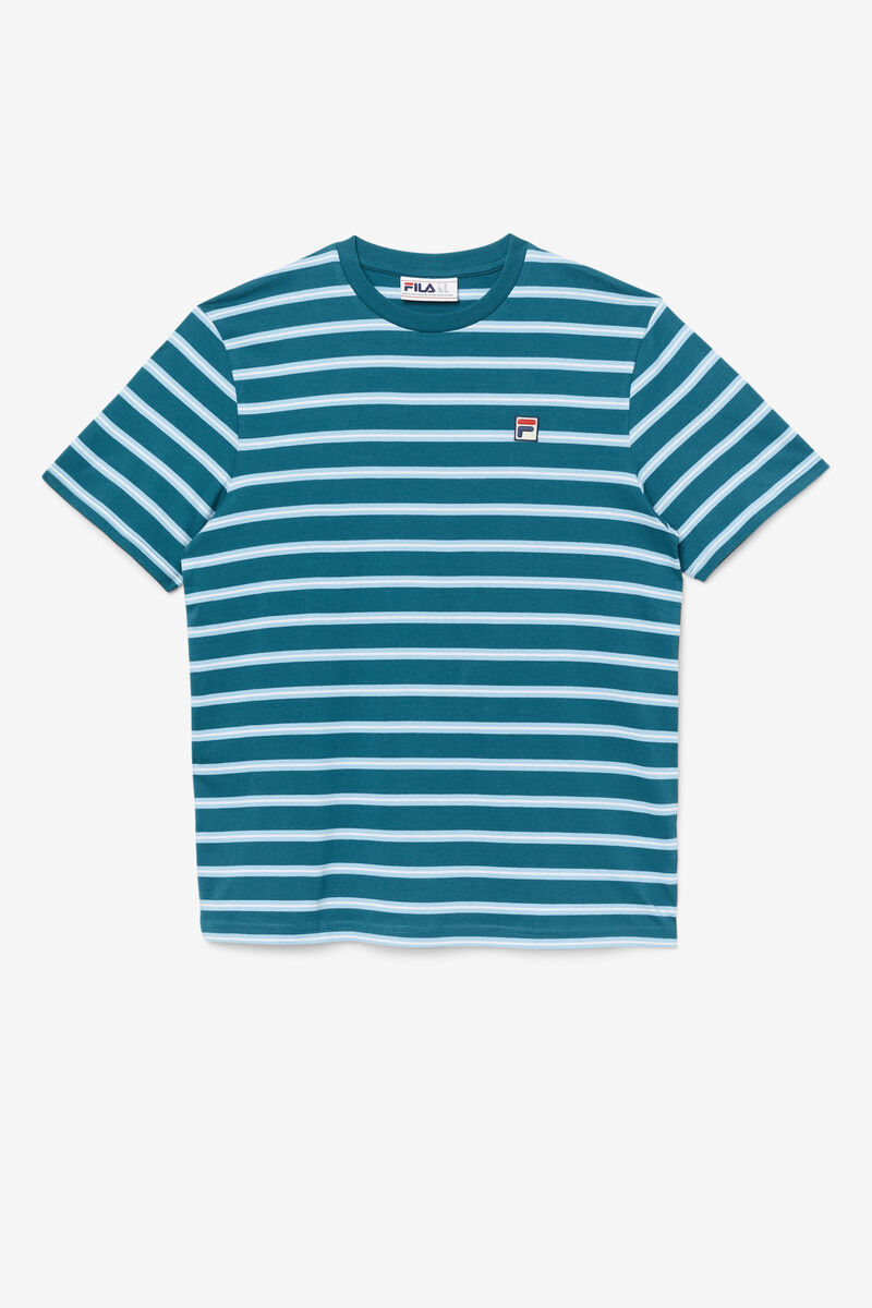 Blue Men's Fila Dolce T Shirts | gVg5rCpU7FO