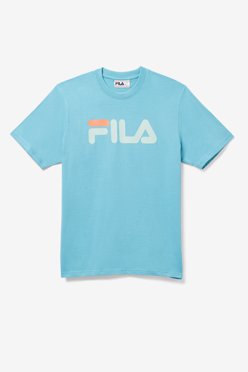 Blue Men's Fila Eagle T Shirts | izmCTgQUoIj