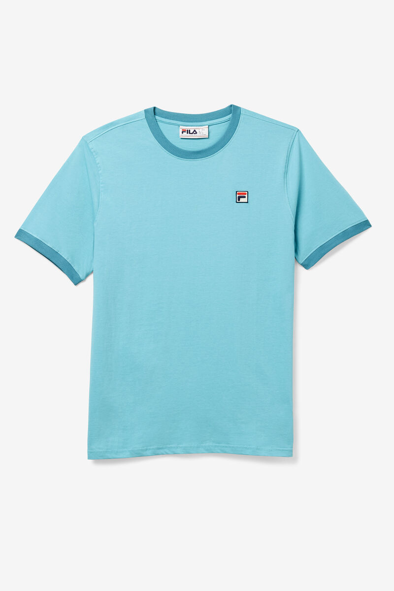 Blue Men's Fila Marconi Ringer T Shirts | hHEysNO88hf