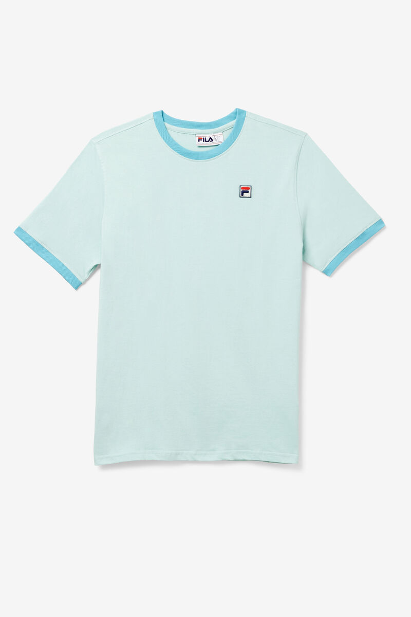 Blue Men's Fila Marconi Ringer T Shirts | hKFQ3UkYh7O