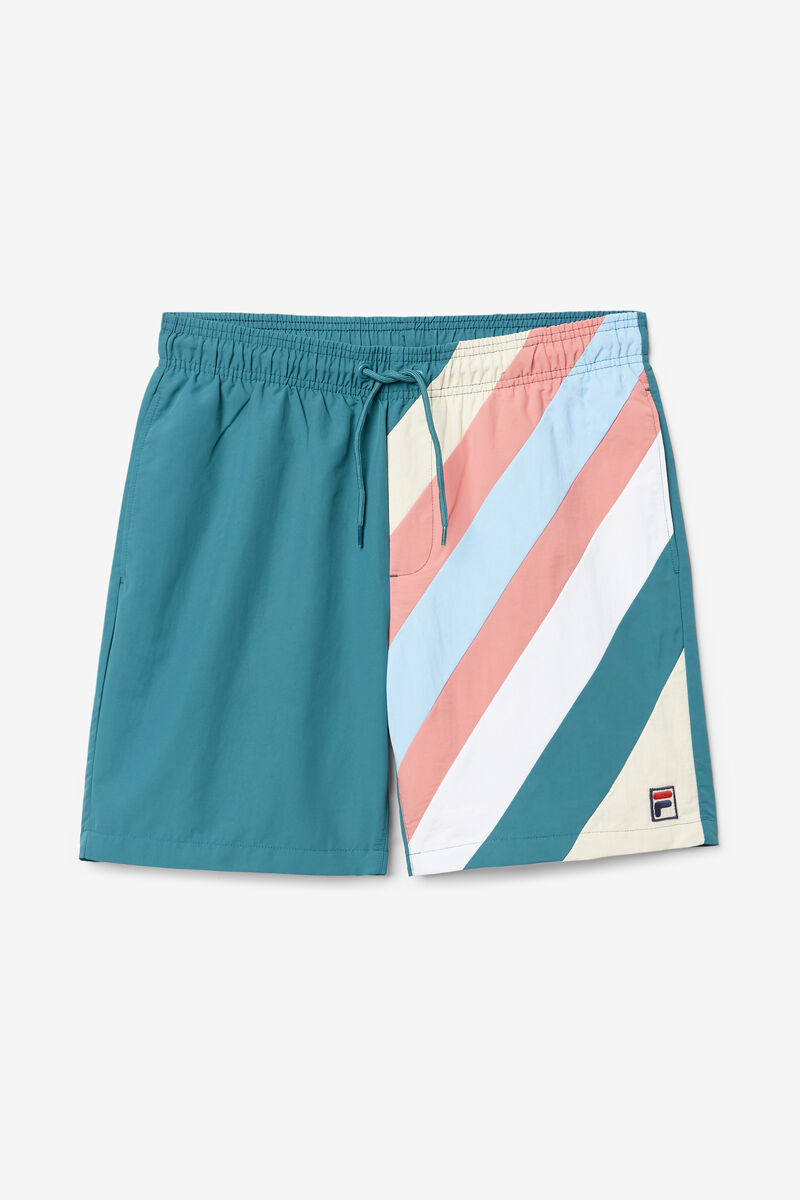 Blue Men's Fila Teller Swim Short Shorts | MLJyE5mmeVD