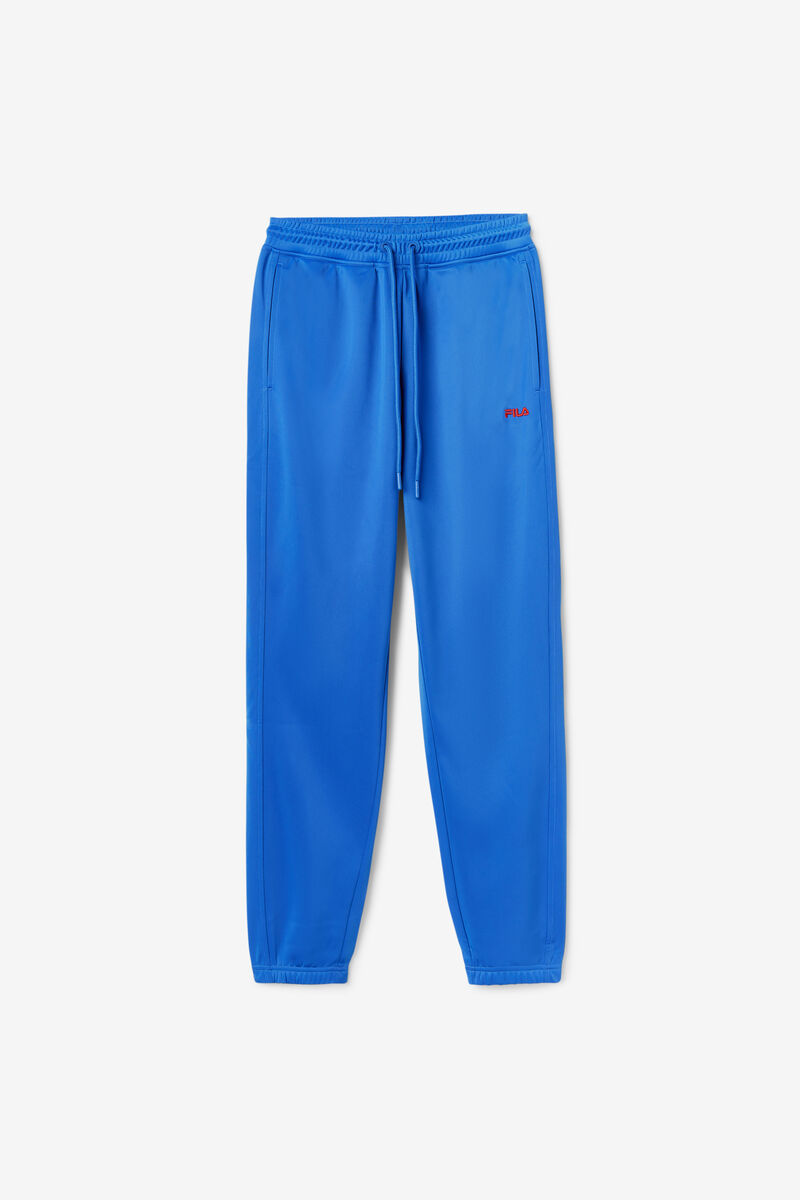 Blue / Red Men's Fila Colombia Track Pant Pants | C1ZkWA7ZKAq