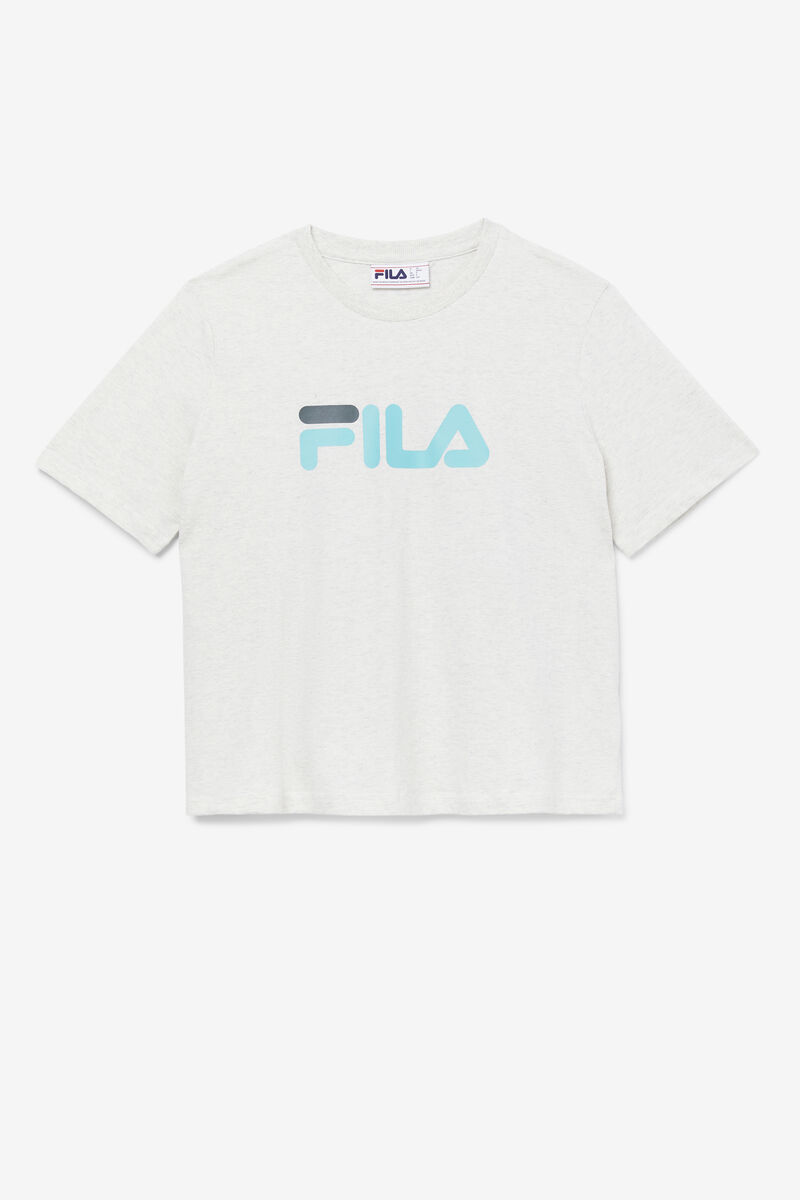 Blue Turquoise Women's Fila Miss Eagle T Shirts | u1T8Lzks4Bx