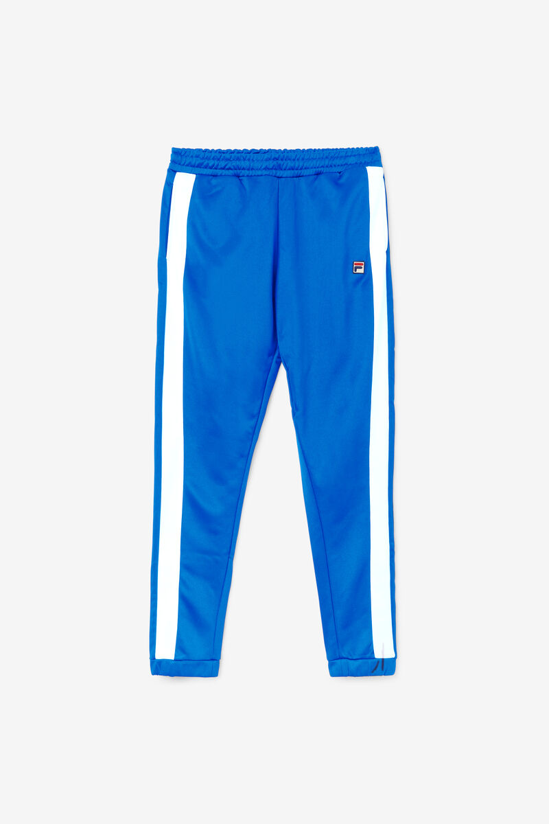 Blue / White Men's Fila Renzo Pant Pants | VzwHueM13uZ