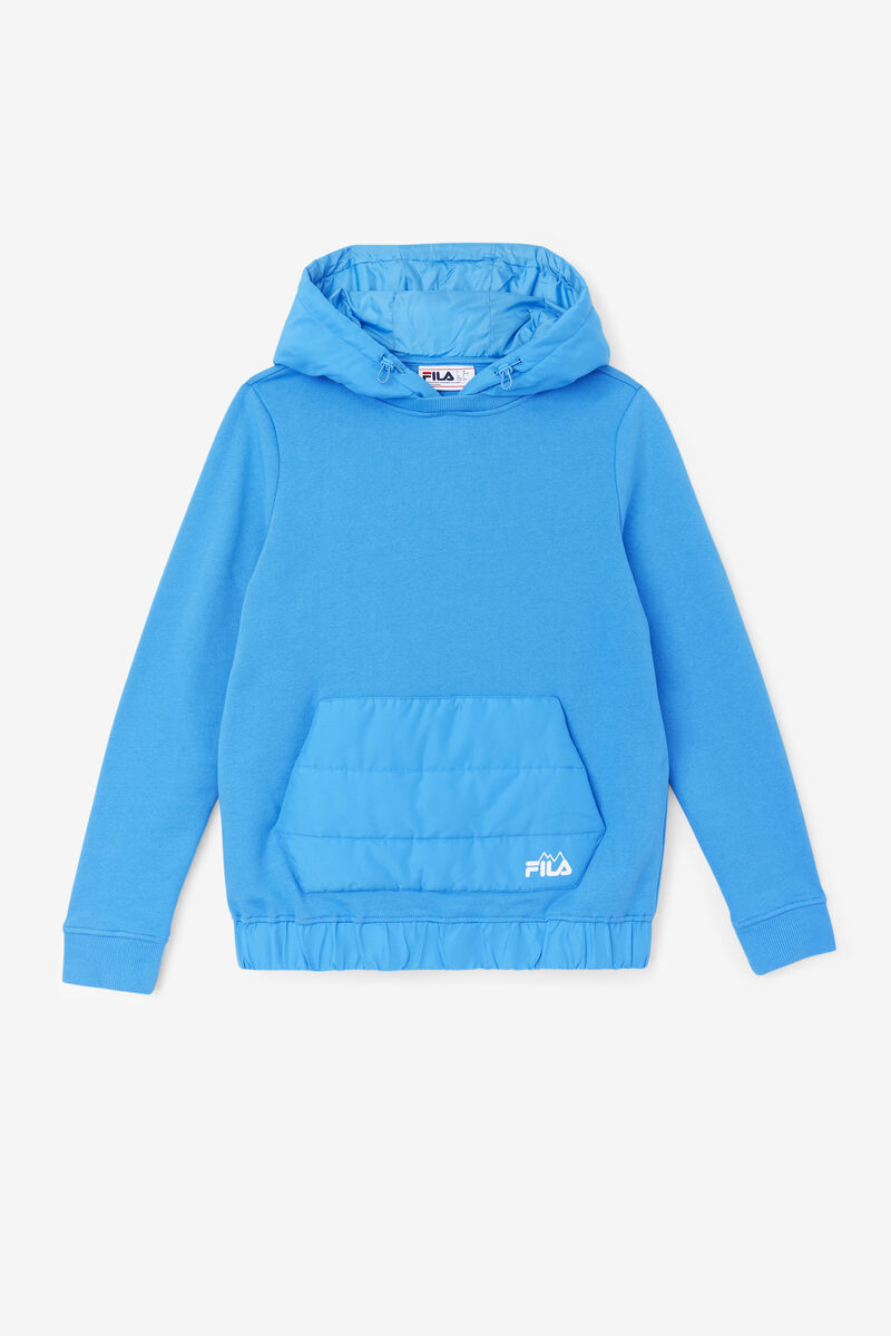 Blue Women's Fila Trinity Hoodie Hoodies | yEnA83Qy3yA