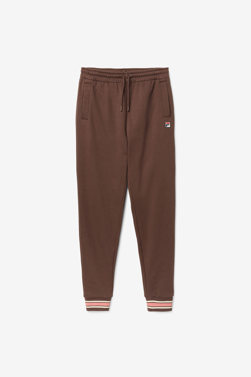 Brown Men's Fila Galena Track Pant Tracksuits | VNX2crp4Znz