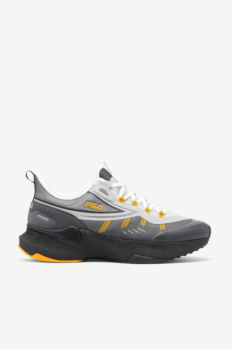 Dark Grey / Gold / Black Men's Fila Tactik 5 Nucleus Tennis Shoe | Fila Trainers | JCsAnHevNkT