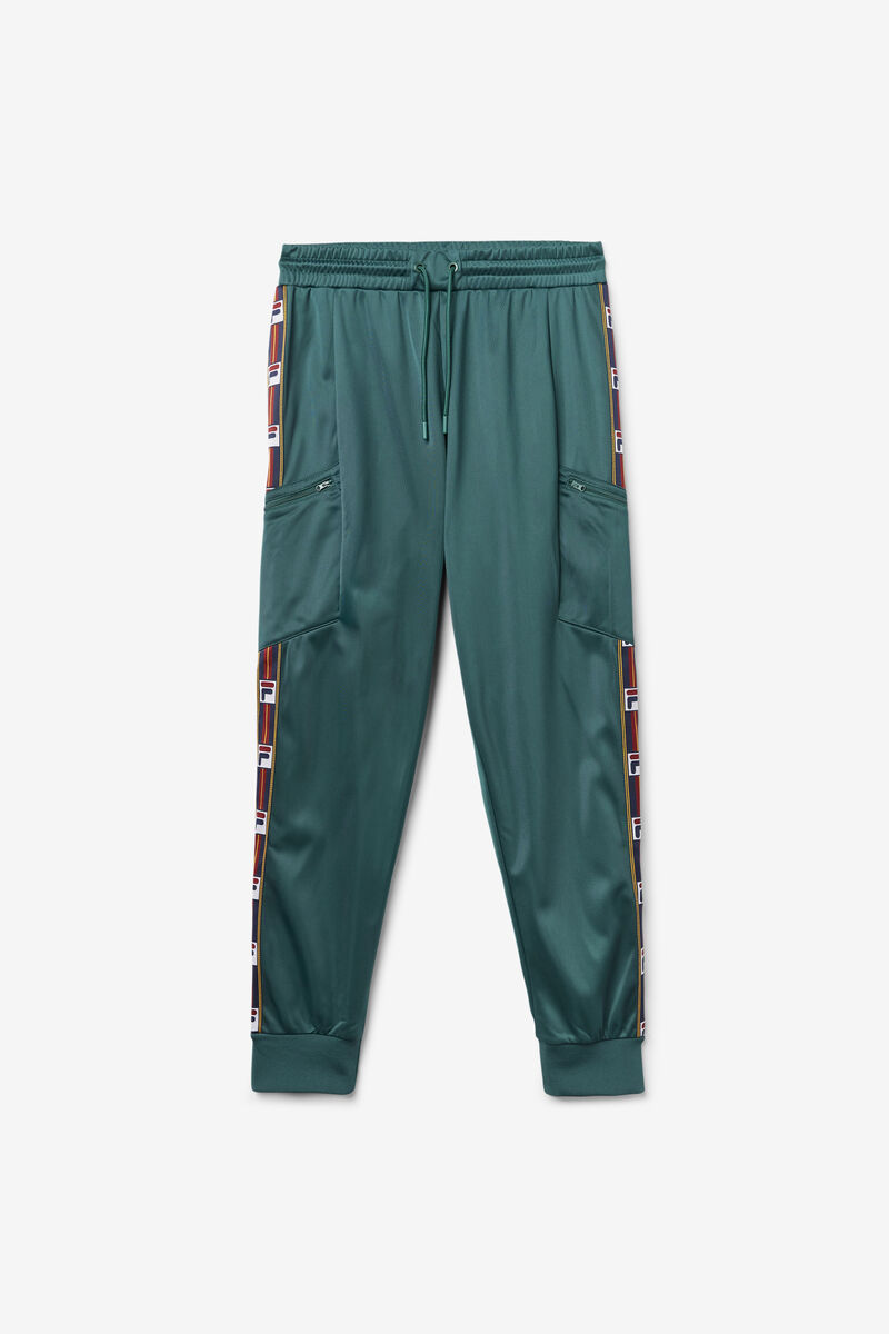 Green Men's Fila Jaxson Pant Tracksuits | kj6A5XAOeEX