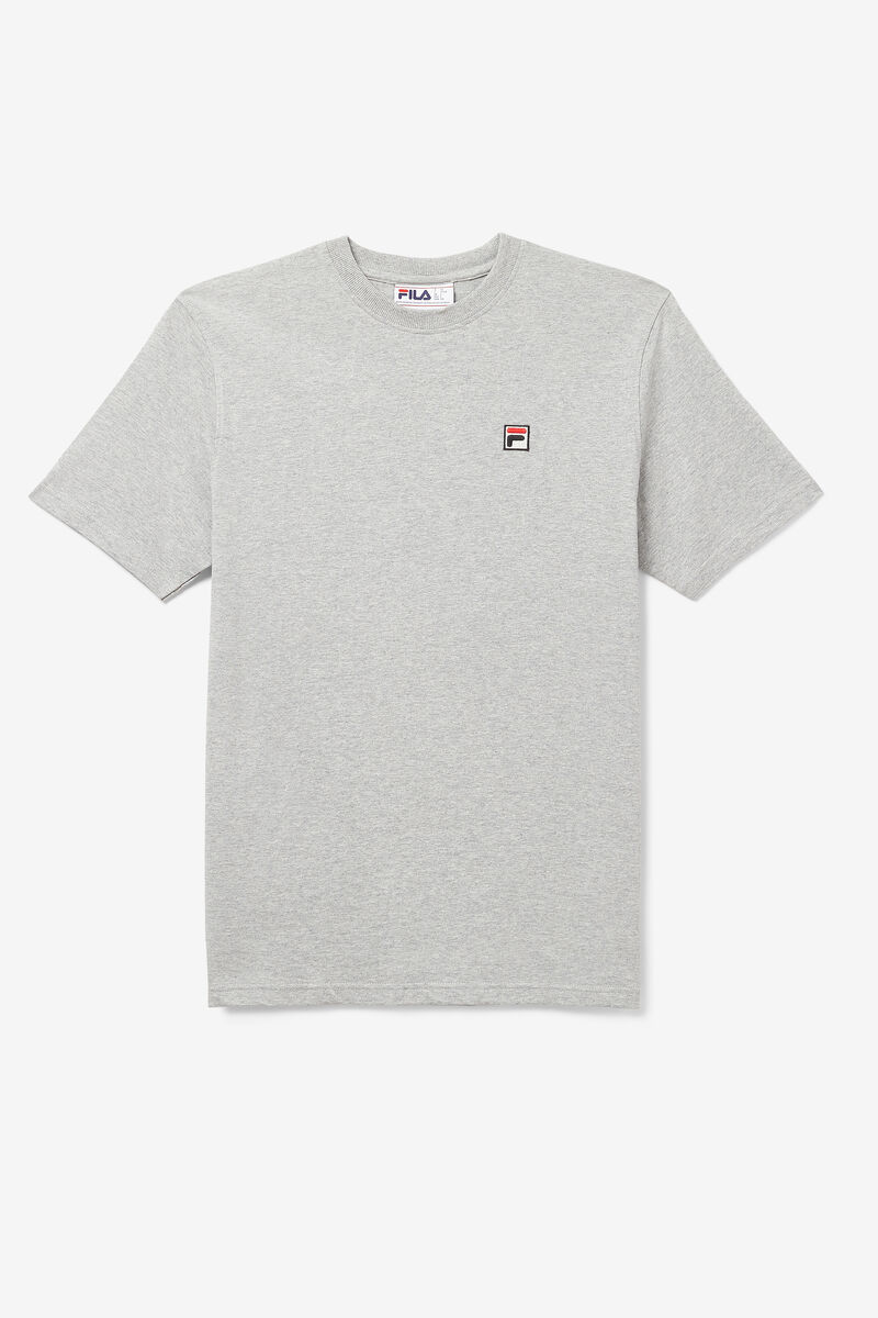 Grey Men's Fila Quartz T Shirts | EW7oPa5Hs31