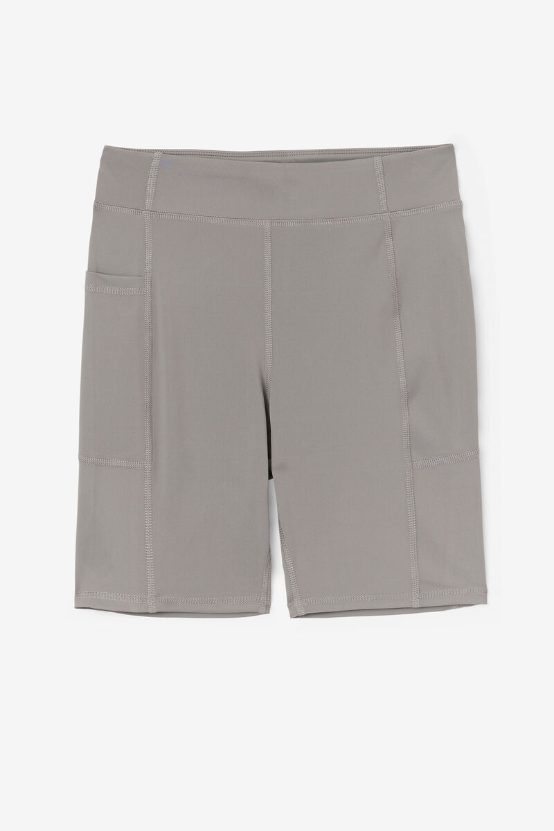 Grey Women's Fila Tiana Bike Short Shorts | PH3iURxHbhw