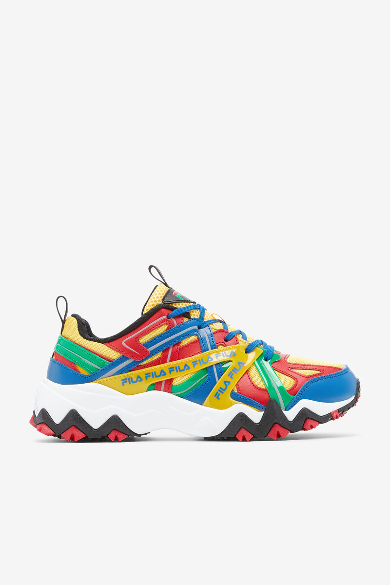 Lemon / Red / Royal Blue Men's Fila Electromont Multi-colored Trainers | Fila Trainers | okw1rzvbnMZ