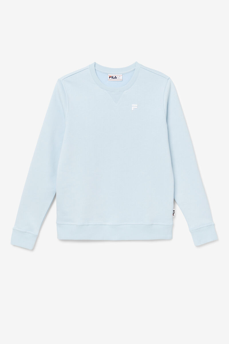 Light Blue Men's Fila Kieve Sweatshirt Sweatshirts | ZlBDNH7b6OH