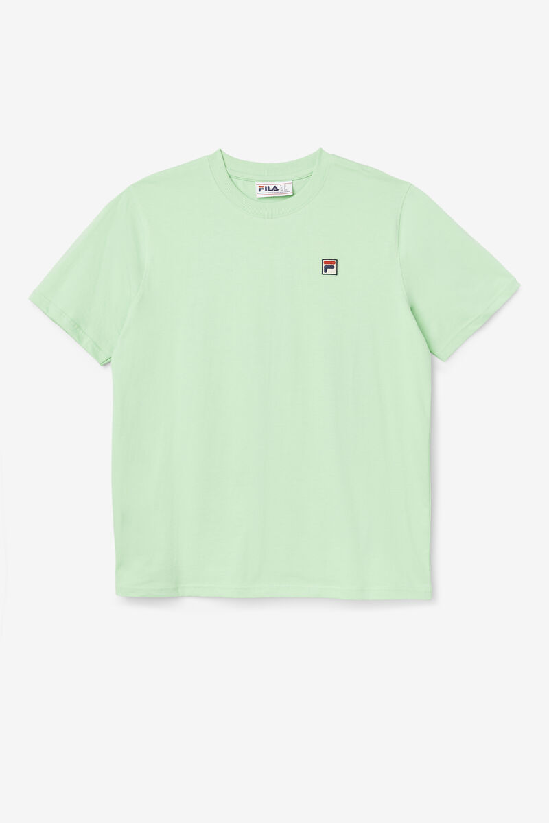 Light Green Men's Fila Quartz T Shirts | FfEY75PfJA6