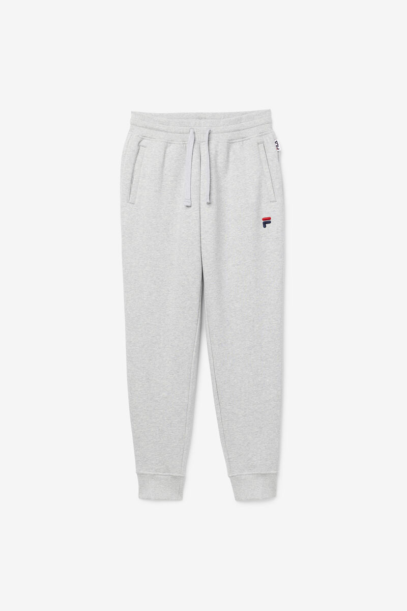 Light Grey Men's Fila Chardon Jogger Pants | UYHCDFyq53g