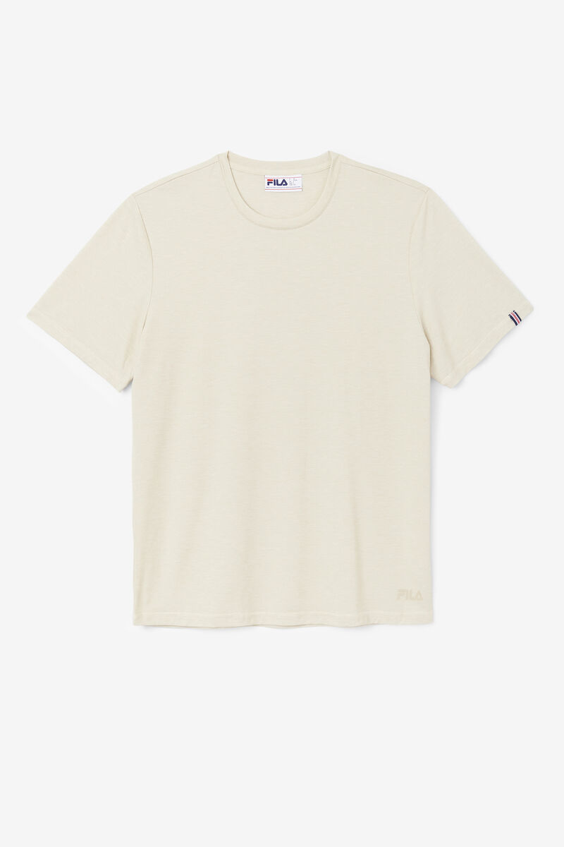 Light Yellow Men's Fila Commuter T Shirts | C3ZcqWWmBu2