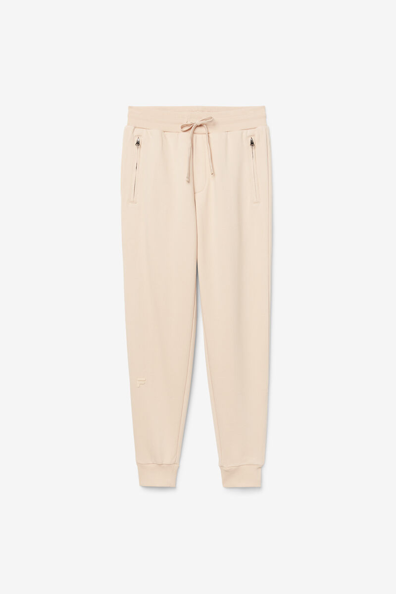 Light Yellow Women's Fila Gabriel Jogger Pants | GZkEpsC2how