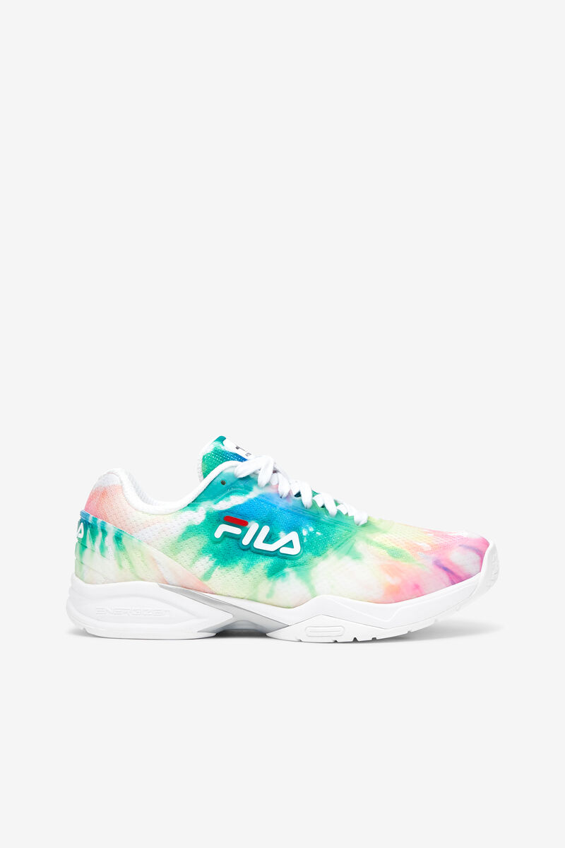 Multicolor / Multicolor / White Women's Fila Wo Volley Zone Sport Shoes | xmSpRW5XQJu