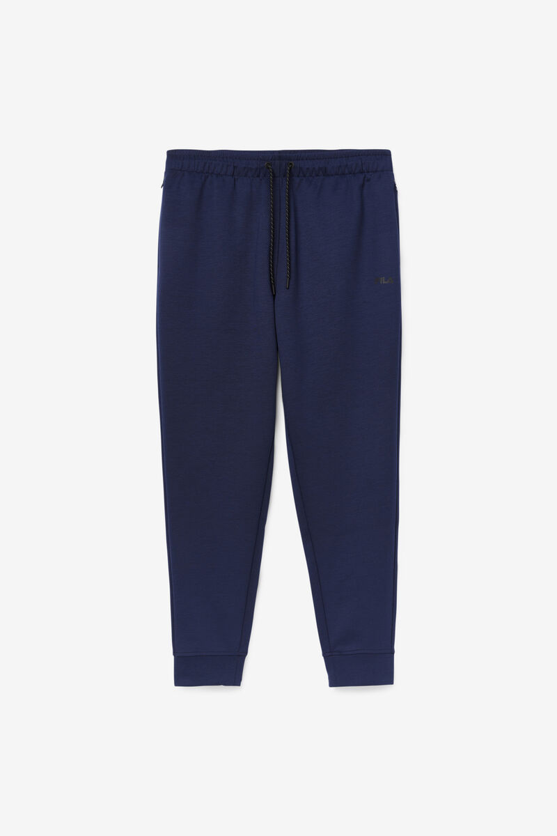 Navy / Black Men's Fila Himmat Jogger Pants | WX4EtVOeUyh