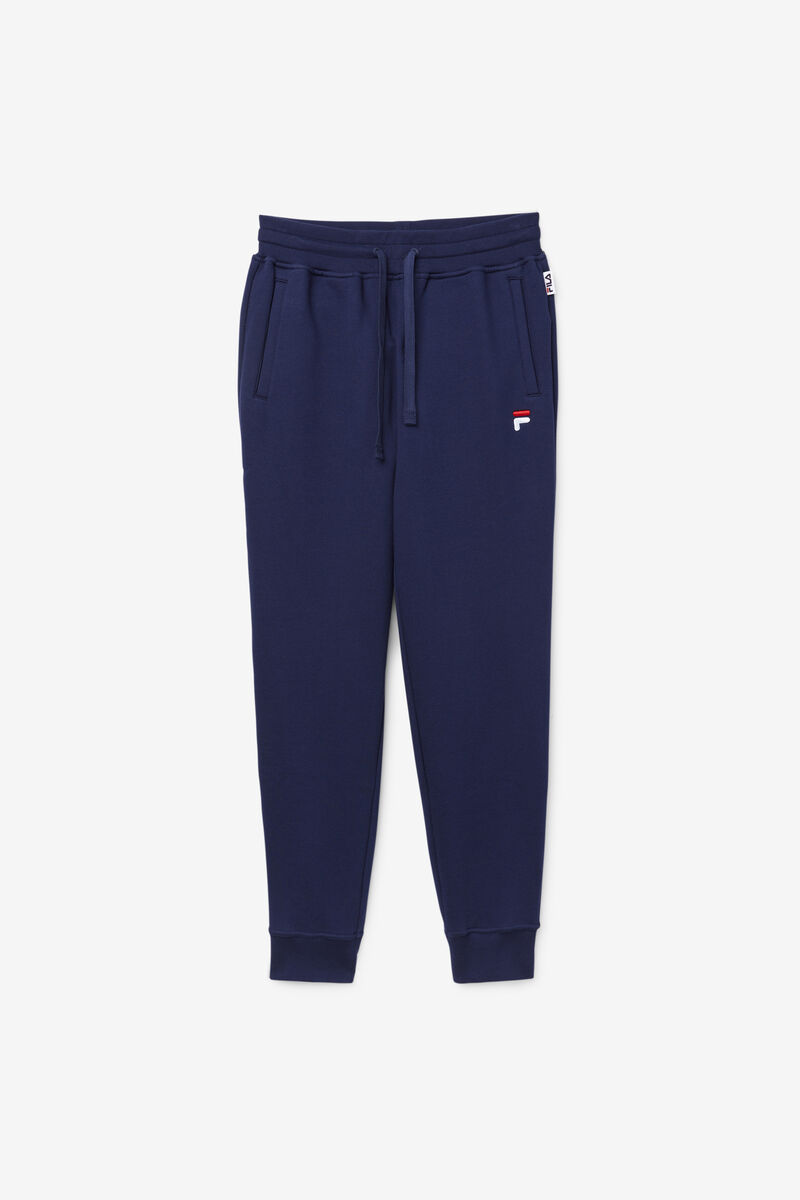 Navy Men's Fila Chardon Jogger Pants | CVkYnQRhLbZ