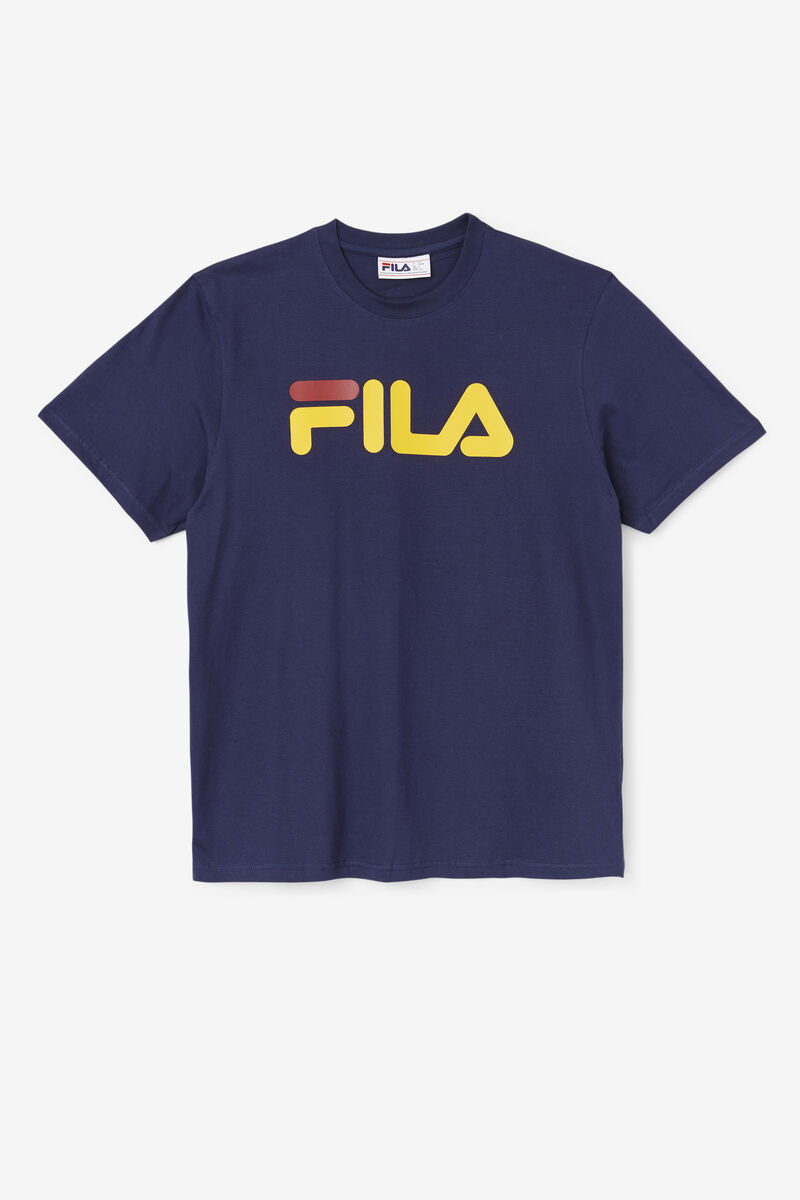 Navy Men's Fila Eagle T Shirts | JW7PtHxsYKs