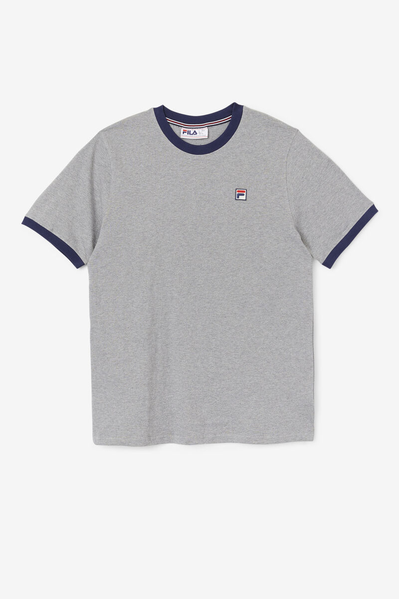 Navy Men's Fila Marconi Ringer T Shirts | dSovbidADa7