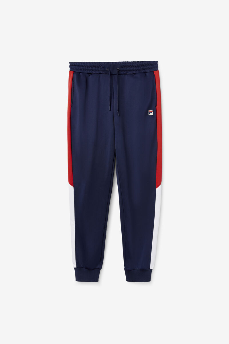 Navy / Red / White Men's Fila Grady Jogger Pants | pGOCRNTmZzH