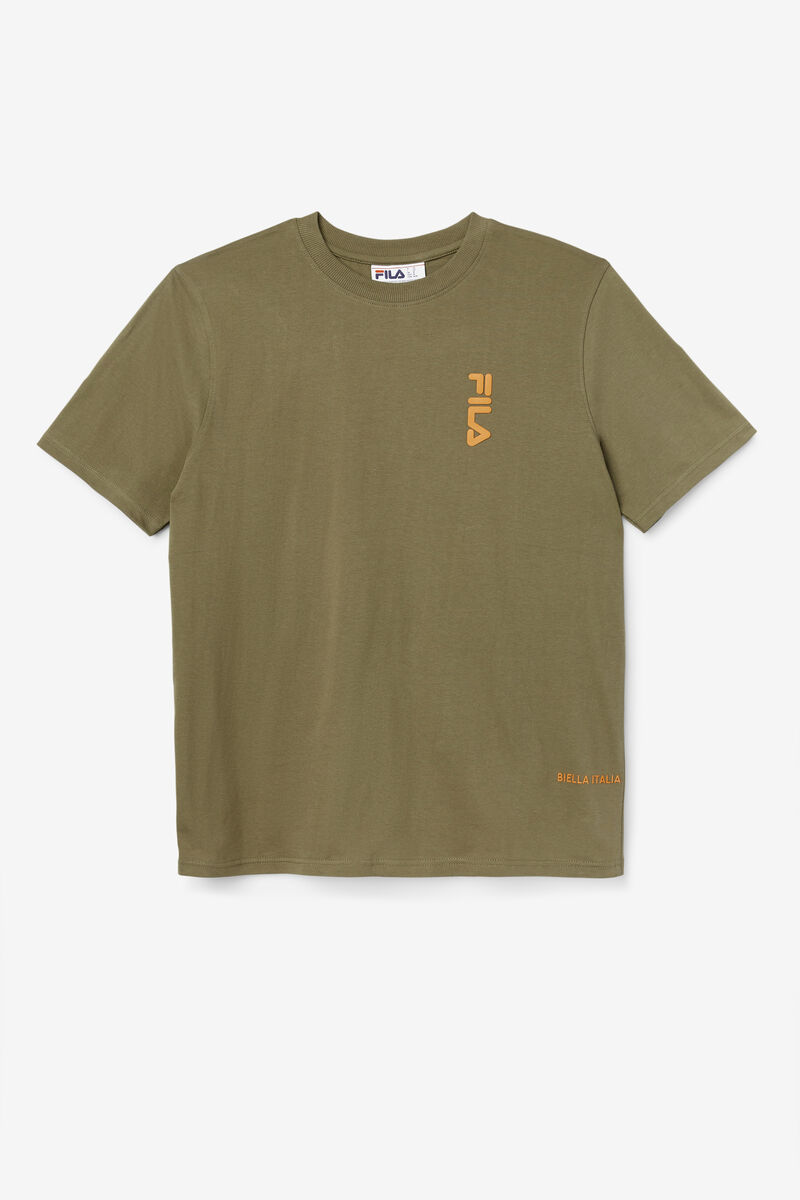 Olive Men's Fila Deckhand T Shirts | wEb4TGKYHA5