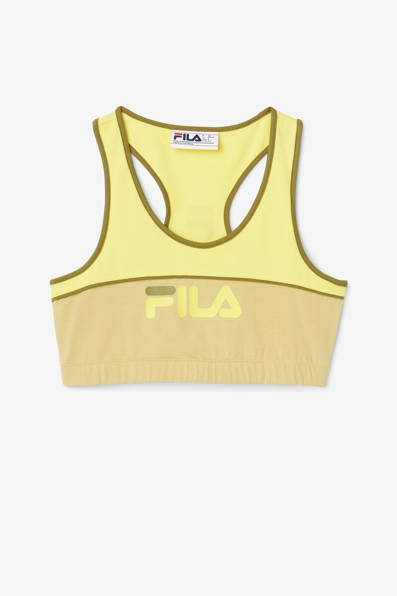 Olive Women's Fila Poesia Bra Top Shorts | EFheUbG7YpA