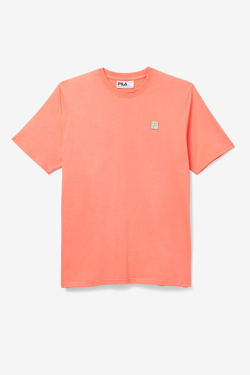 Orange Men's Fila Quartz T Shirts | jir5LFetFks