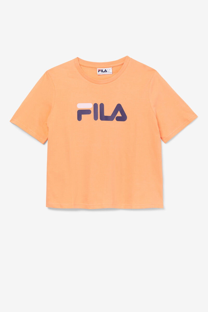 Orange / Purple / Pink Women's Fila Miss Eagle T Shirts | PjczNuqrRT5