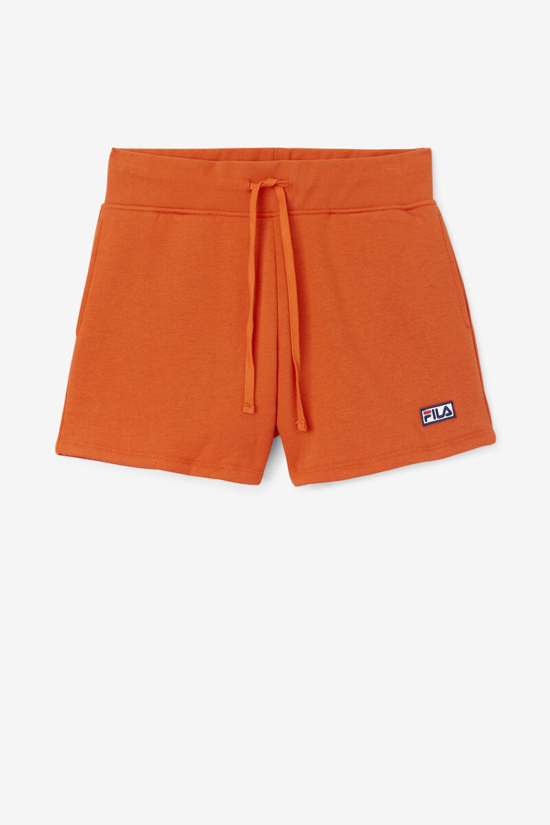 Orange Women's Fila Diara High Rise Short Shorts | QUub1sJqdo4