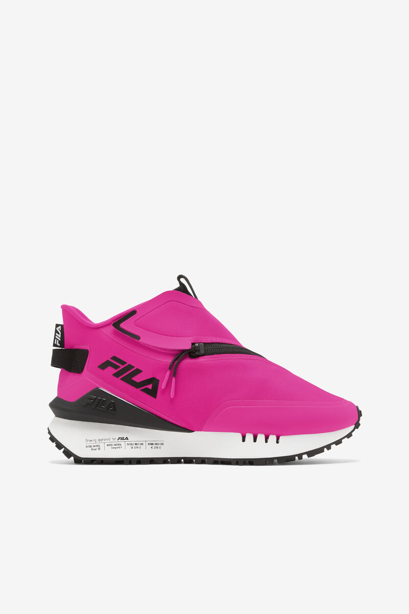 Pink / Black / White Women's Fila Space Runner Trainers | mzj67IjnBCj